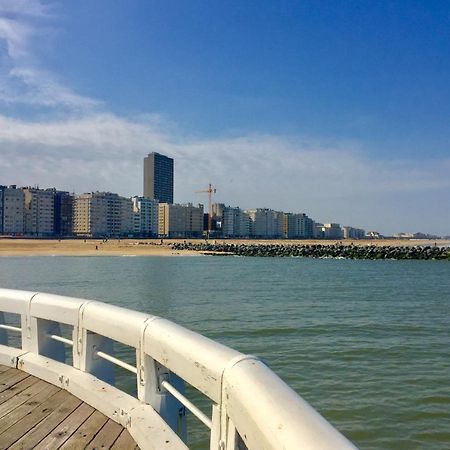 Rustig Appartement Met Zeezicht Dicht Bij Het Centrum Ostende Kültér fotó